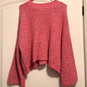 Sincerely Jules Vibrant Pink Crew Neck Sweater